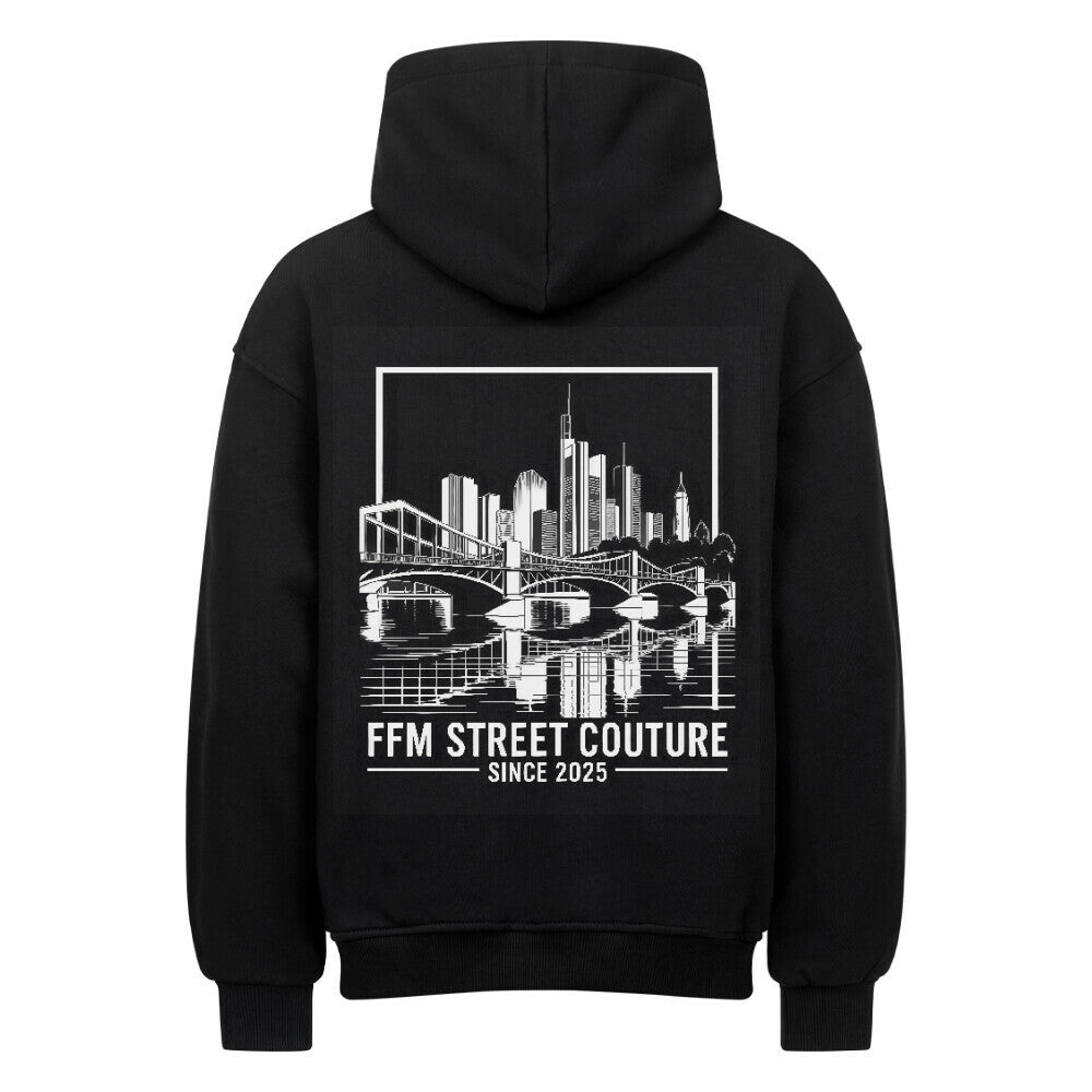 back hoodie skyline schwarz