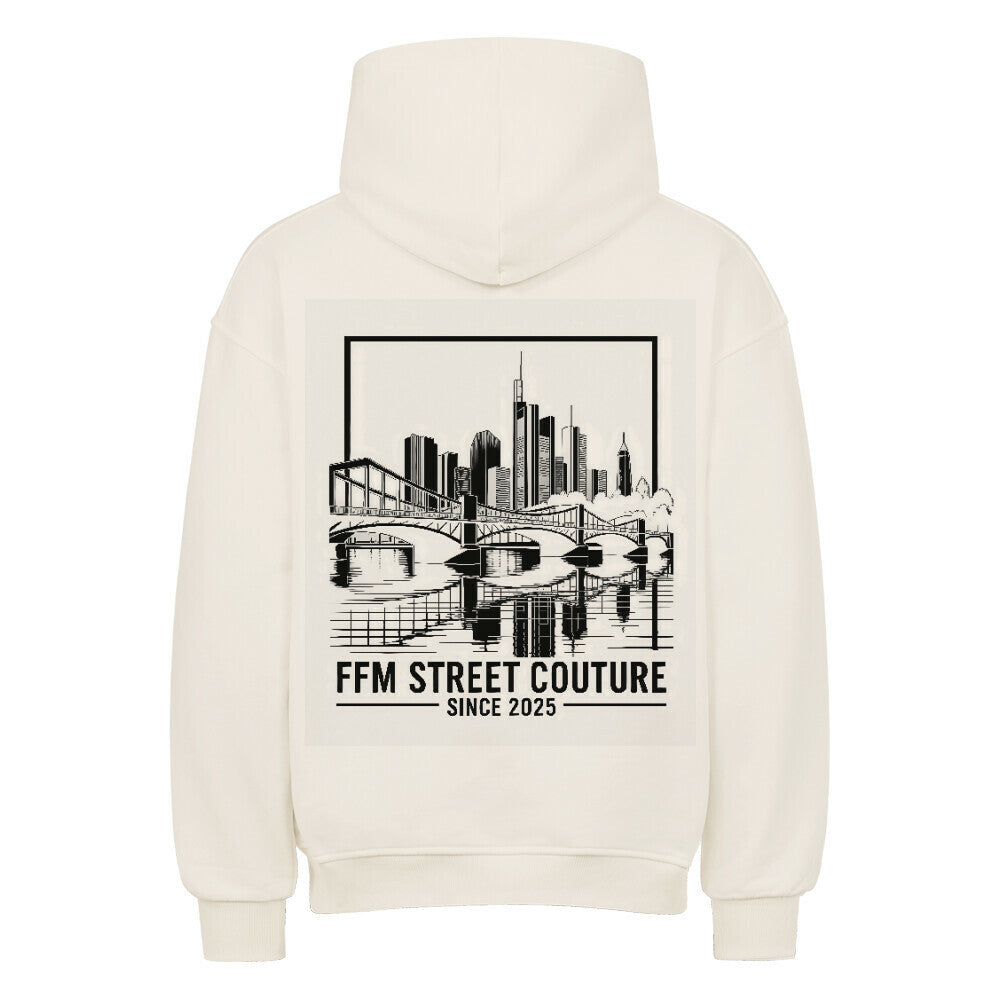 back hoodie skyline natural raw