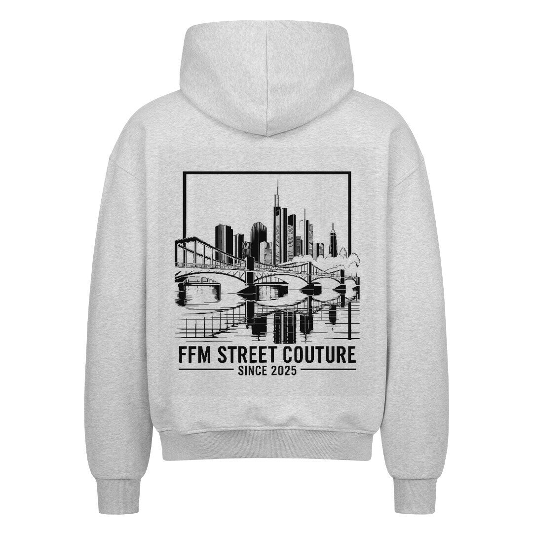 back zipper skyline heather grey