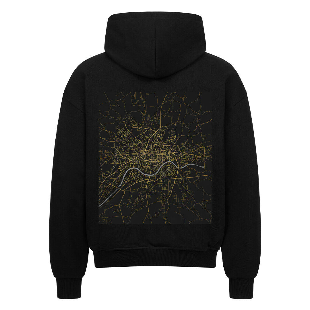 back zipper map schwarz